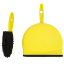 Jantex Soft Dustpan and Brush Set Yellow CC930