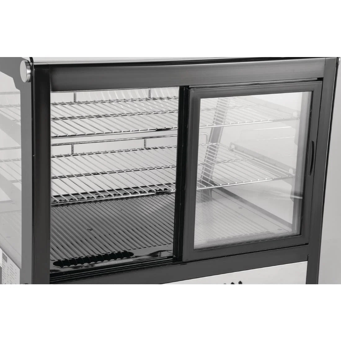Polar G-Series Energy Efficient Countertop Food Display Fridge Black 120Ltr GP292-A