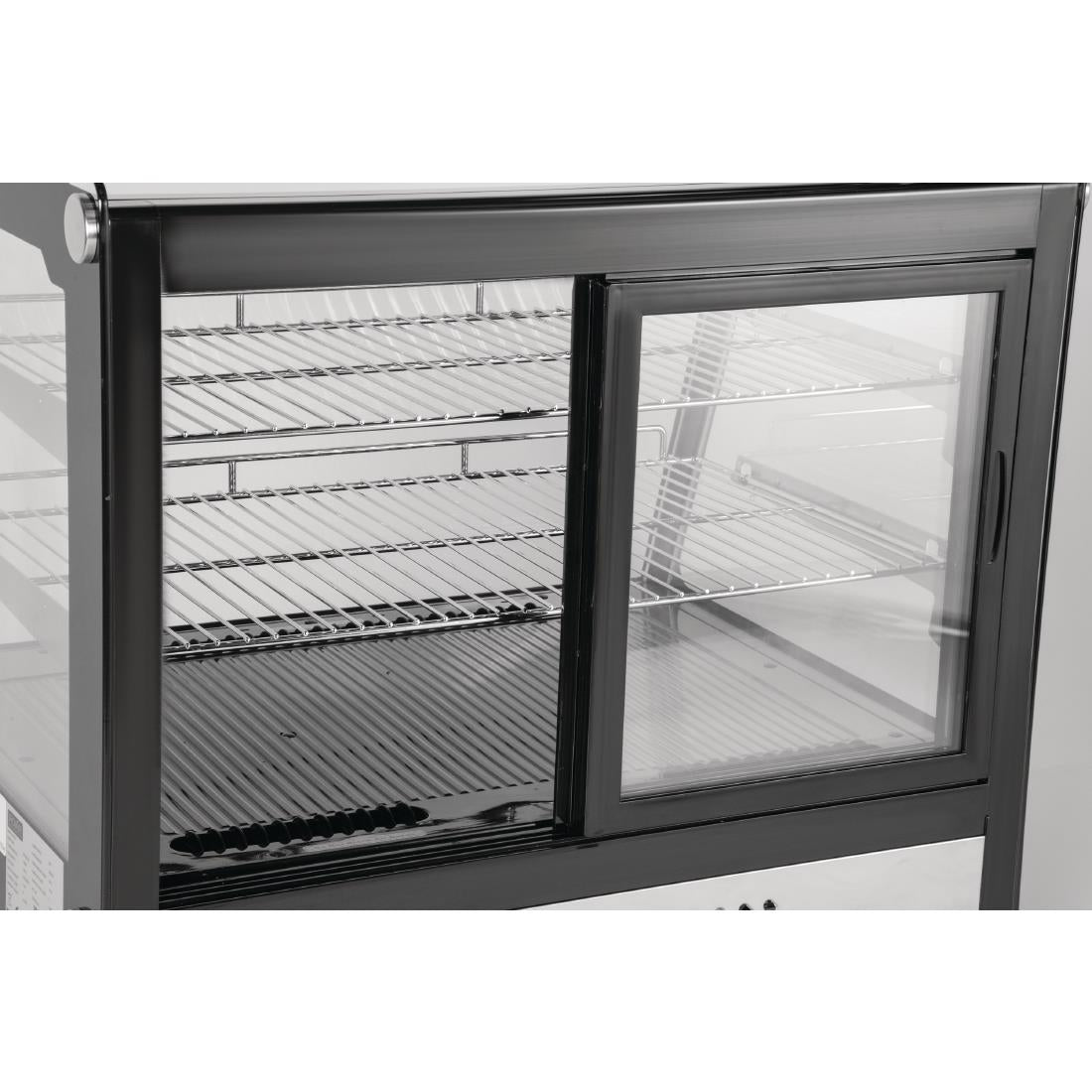 Polar G-Series Energy Efficient Countertop Food Display Fridge Black - 160Ltr GP291-A