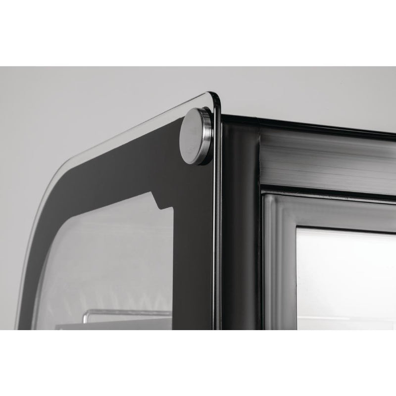 Polar G-Series Energy Efficient Countertop Food Display Fridge Black - 160Ltr GP291-A