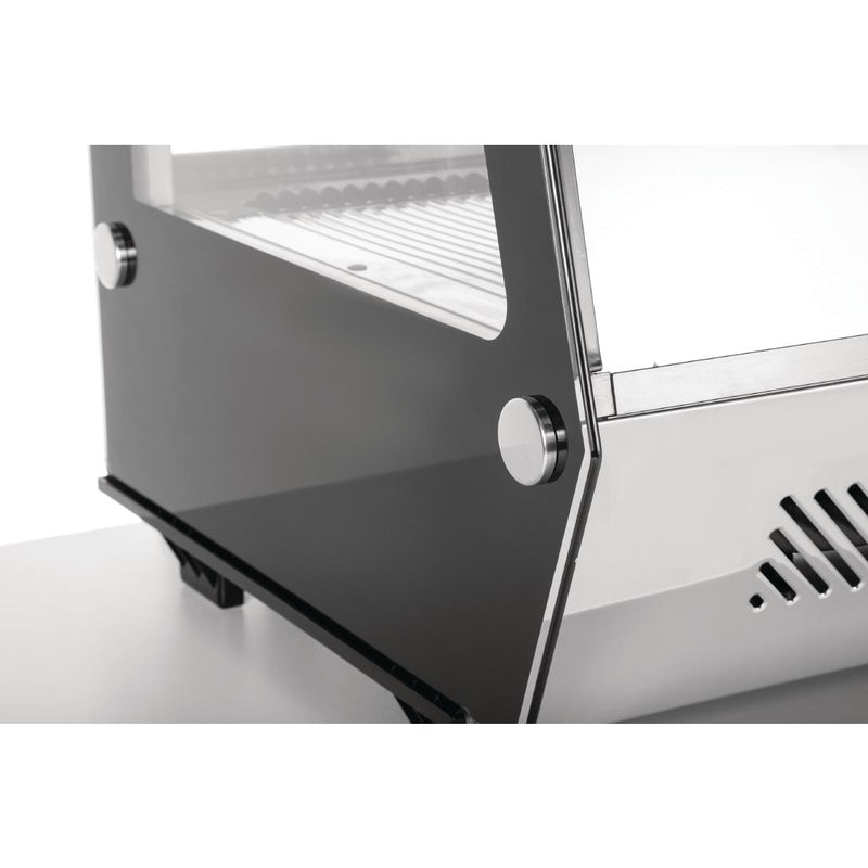 Polar G-Series Energy Efficient Countertop Food Display Fridge Black - 160Ltr GP291-A