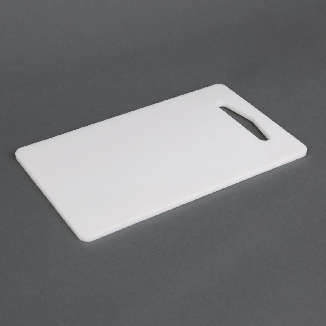 Hygiplas Low Density Cutting Board White - 153x250x6mm CD269