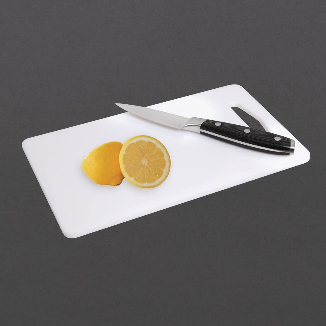Hygiplas Low Density Cutting Board White - 153x250x6mm CD269