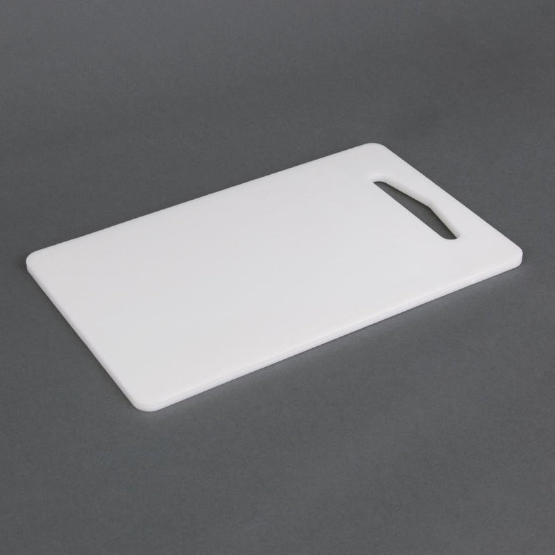 Hygiplas Low Density Cutting Board White - 153x250x6mm CD269