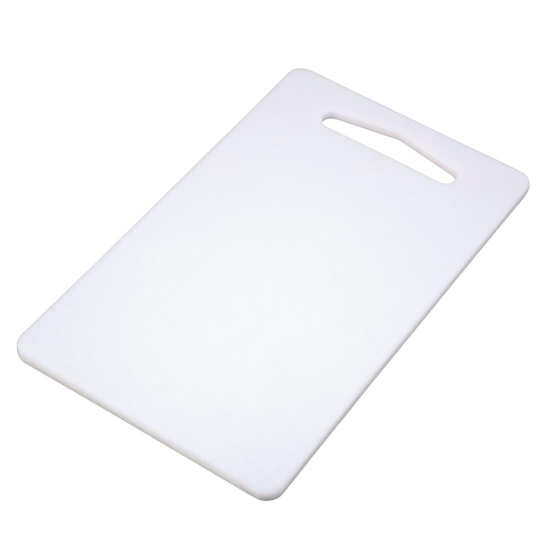 Hygiplas Low Density Cutting Board White - 153x250x6mm CD269