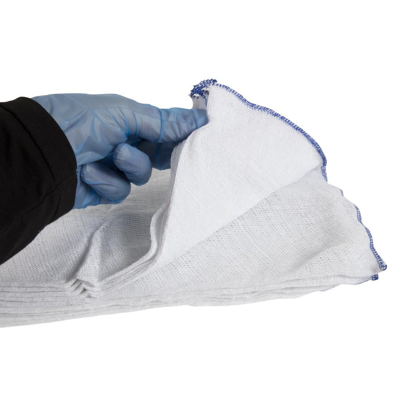 Jantex Dish Cloths Blue 10 Pack CD787