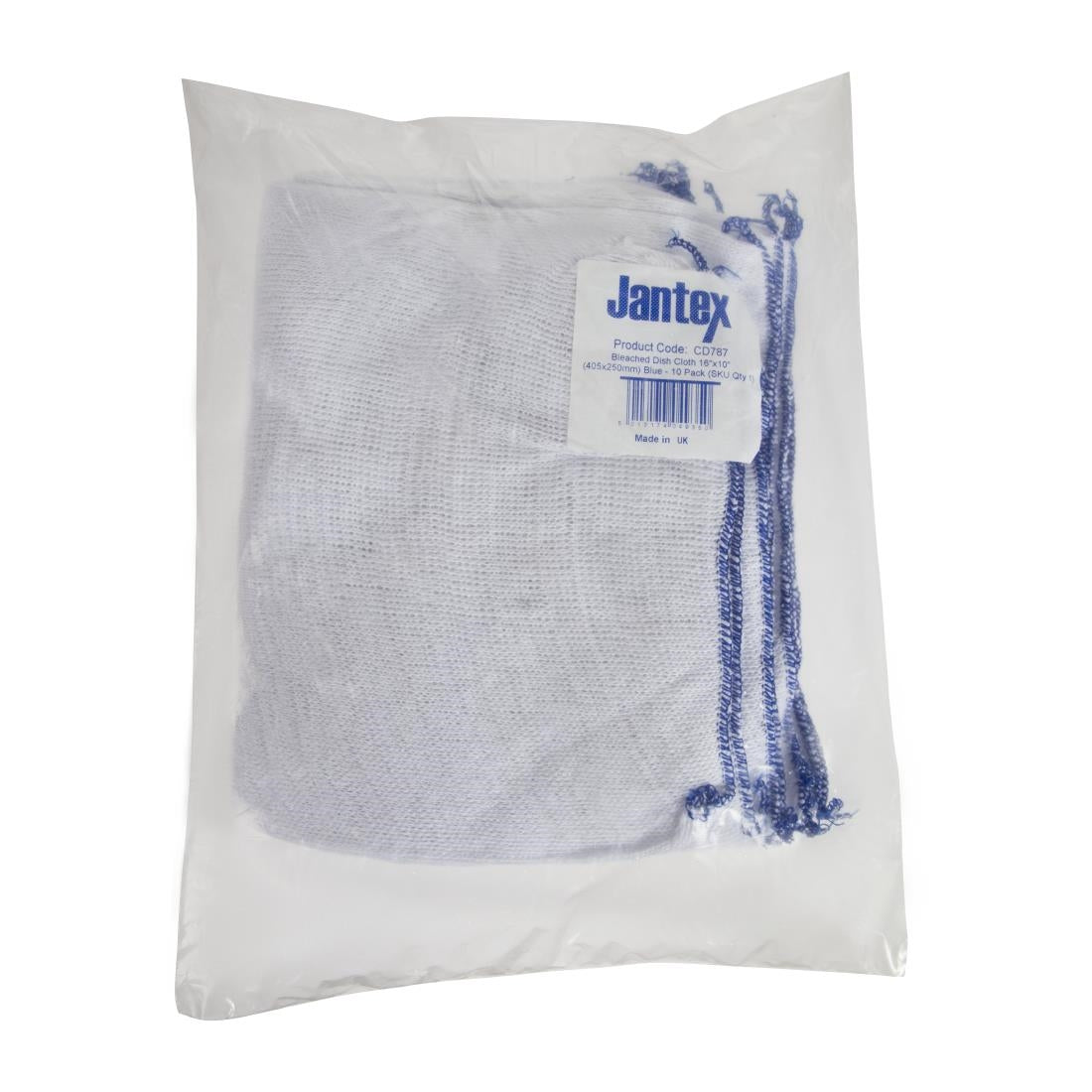 Jantex Dish Cloths Blue 10 Pack CD787