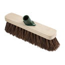 Jantex Wooden Broom Head Stiff Bassine 305mm CD798