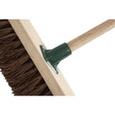 Jantex Wooden Broom Head Stiff Bassine 305mm CD798