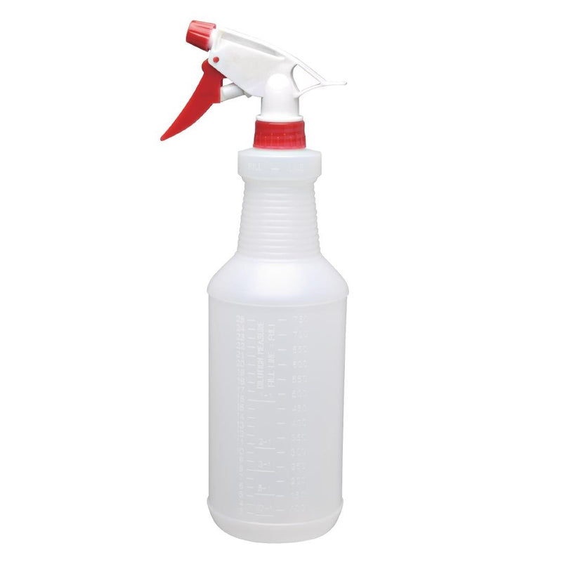 Jantex Colour Coded Spray Bottles Red 750ml CD815
