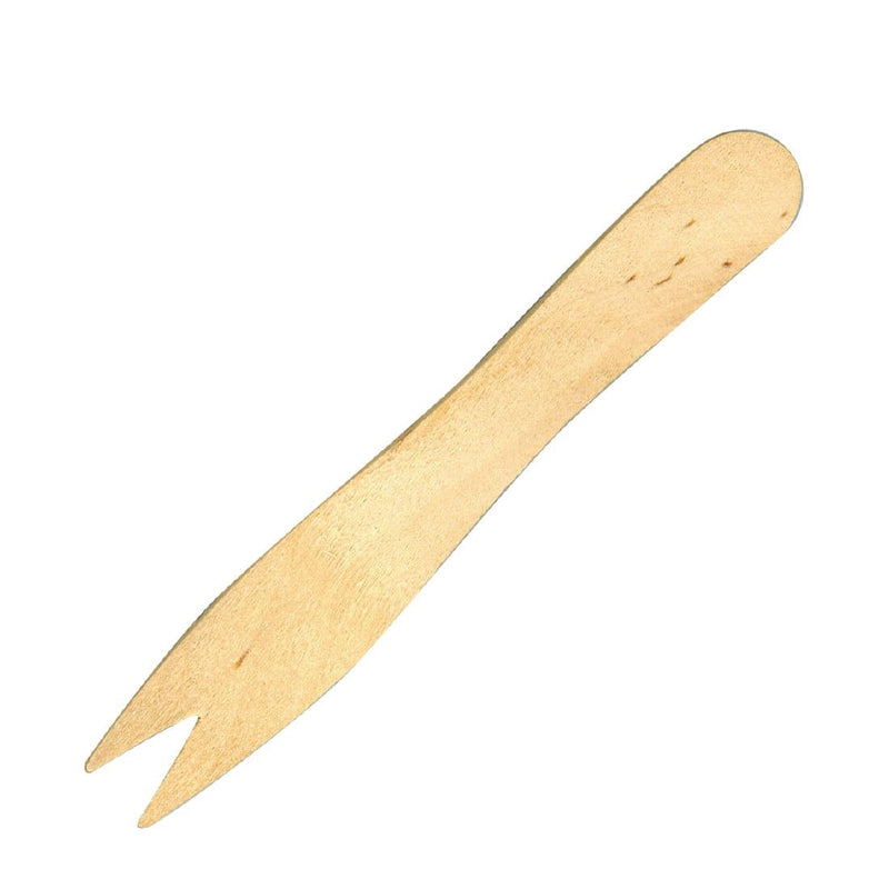 Fiesta Compostable Biodegradable Disposable Wooden Chip Forks (Pack of 1000) CD901