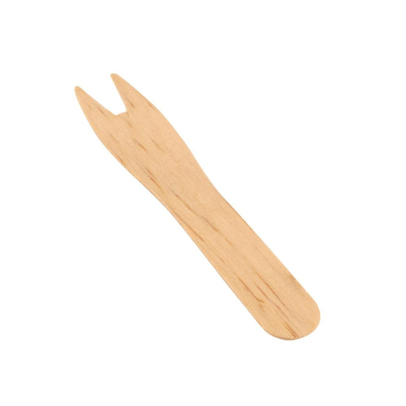 Fiesta Compostable Biodegradable Disposable Wooden Chip Forks (Pack of 1000) CD901