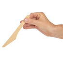 Fiesta Compostable Disposable Wooden Knives (Pack of 100) CD902