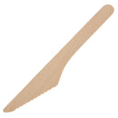 Fiesta Compostable Disposable Wooden Knives (Pack of 100) CD902