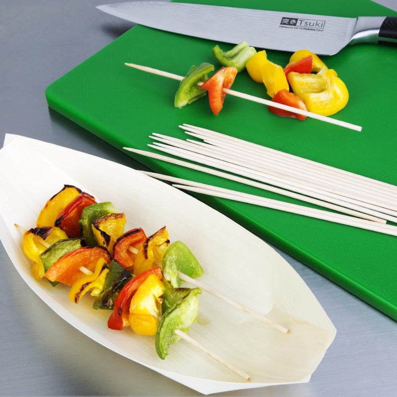 Fiesta Compostable Biodegradable Wooden Skewers 180mm (Pack of 200) CD907