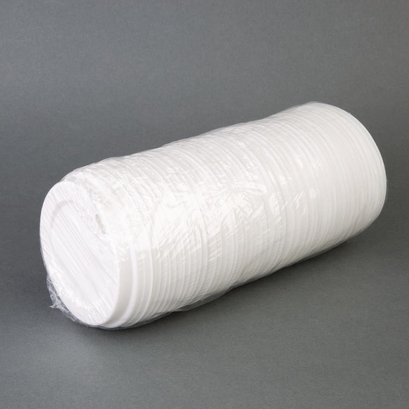 Lids for 340ml & 450ml Fiesta Recyclable Takeaway Coffee Cups (Pack of 1000) CE257