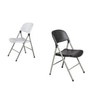 Bolero Foldaway Utility Chairs Black (Pack of 2) CE693