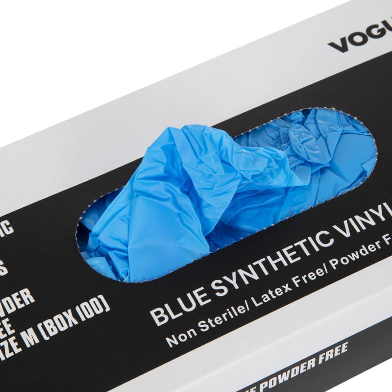 Vogue Powder Free Vinyl Gloves M CF403-M