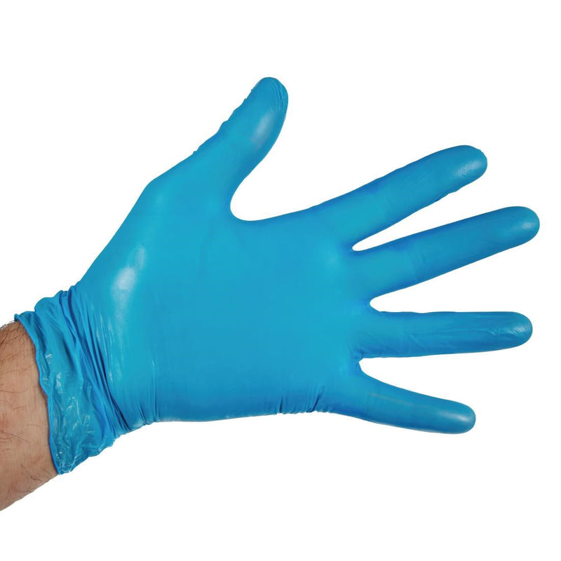 Vogue Powder Free Vinyl Gloves L CF403-L