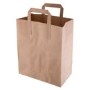 Fiesta Compostable Recycled Brown Paper Carrier Bags Medium (Pack of 250) CF591