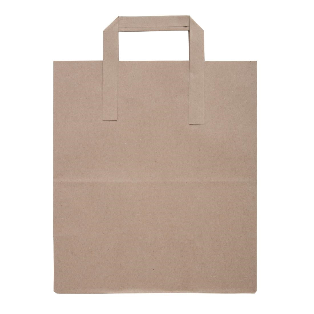 Fiesta Compostable Recycled Brown Paper Carrier Bags Large (Pack of 250) CF592