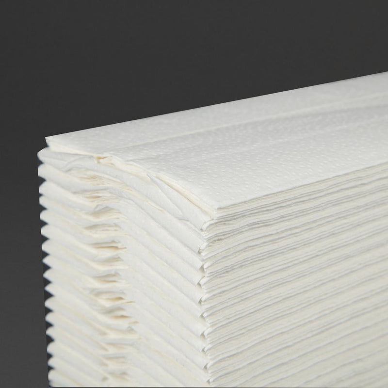 Jantex C Fold White Hand Towels CF796