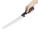 Hygiplas Serrated Pastry Knife Black 255mm CF895