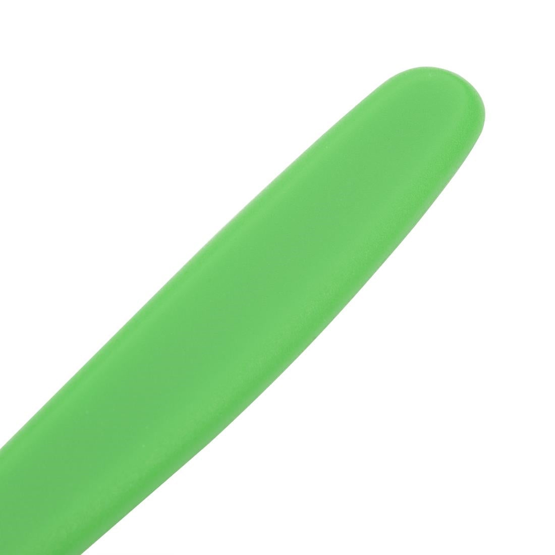 Hygiplas Serrated Tomato Knife Green 100mm CF898