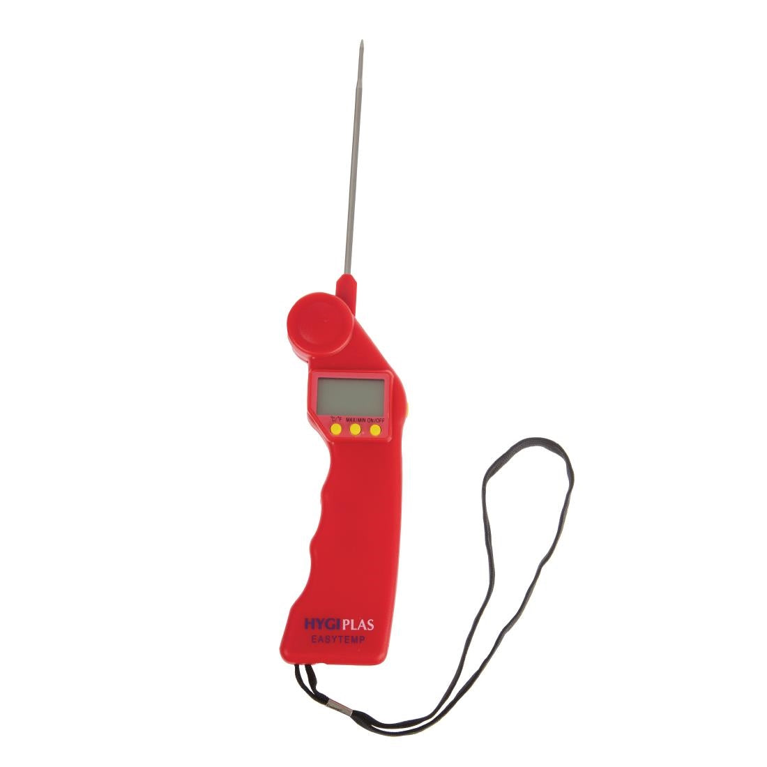 Hygiplas Easytemp Colour Coded Red Probe Thermometer CF913