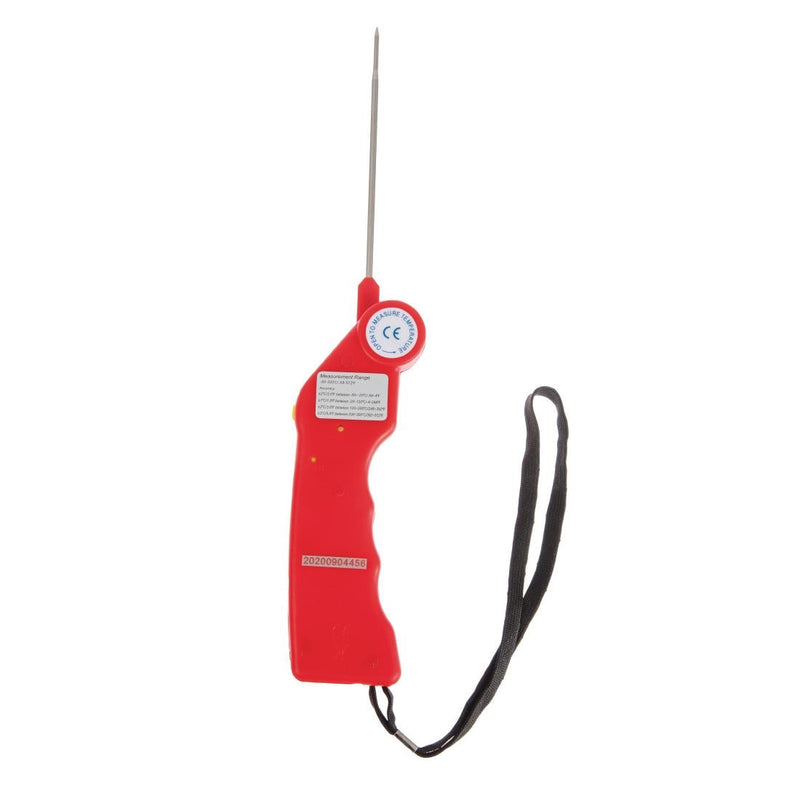 Hygiplas Easytemp Colour Coded Red Probe Thermometer CF913