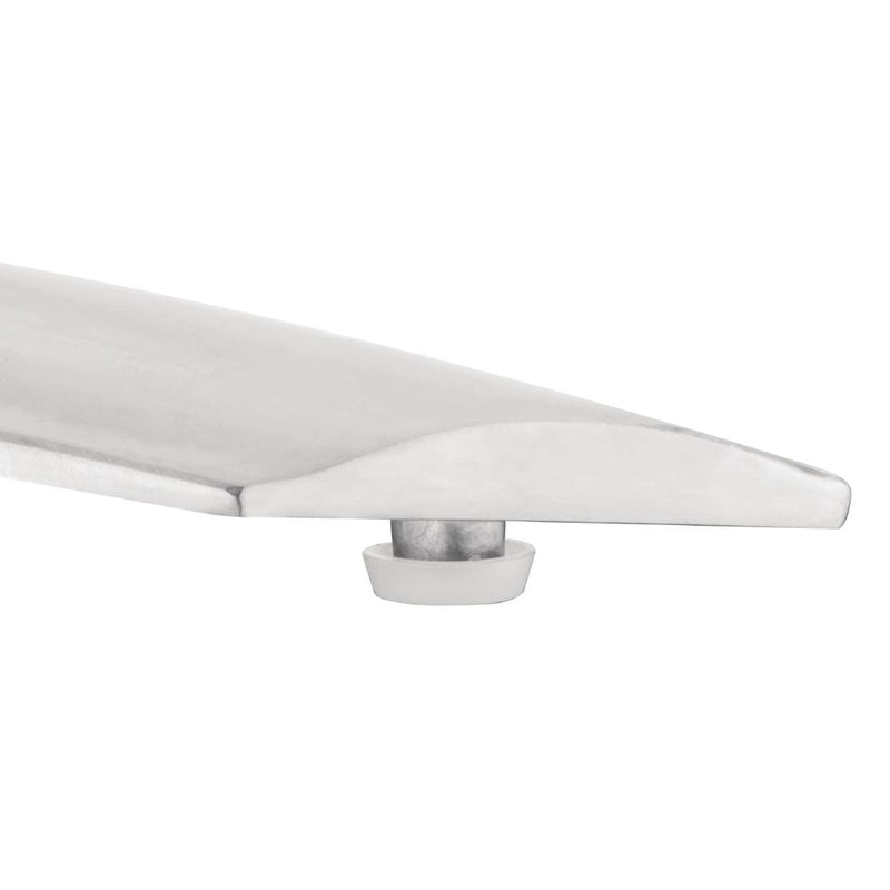 Bolero Square Flip-Top Table Stainless Steel 600mm CG838