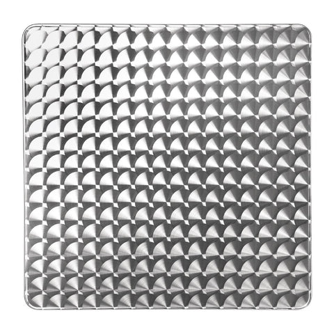 Bolero Square Flip-Top Table Stainless Steel 600mm CG838