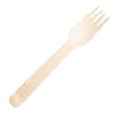 Fiesta Compostable Individually Wrapped Wooden Forks (Pack of 500) CH083