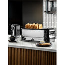 Rowlett Esprit 6 Slot Toaster Jet Black with Elements & Sandwich Cage CH187-A