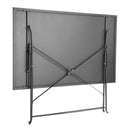 Bolero Pavement Style Folding Table Black 1100mm x 700mm CH968