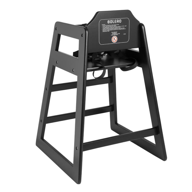 Bolero Wooden High Chair CJ588