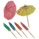 Fiesta Recyclable Paper Umbrellas Mixed Colours Pack of 144 CL443