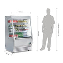 Polar G-Series Energy Efficient Multideck Display Fridge 918mm GP295-A
