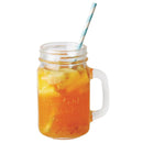 Olympia Glass Handled Mason Jars - 470ml (Pack 12) CM698
