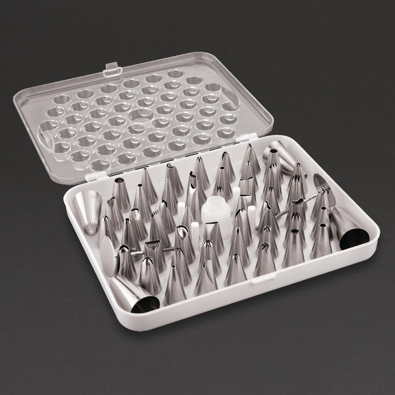 Vogue Cake Decorating 52 Assorted Piping Nozzles CP106