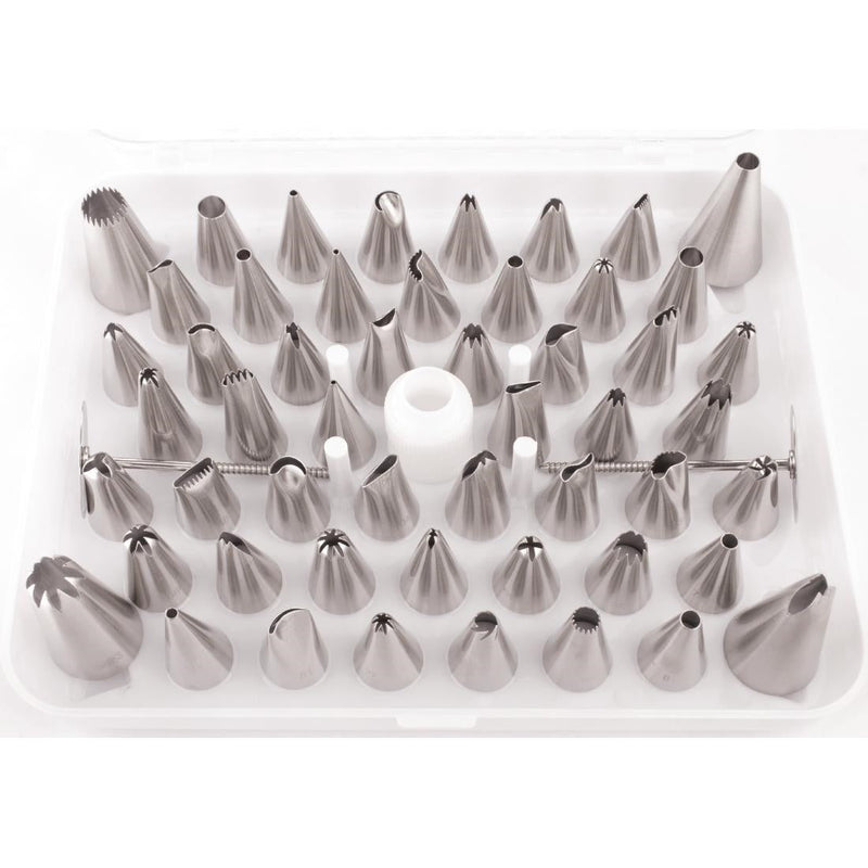 Vogue Cake Decorating 52 Assorted Piping Nozzles CP106