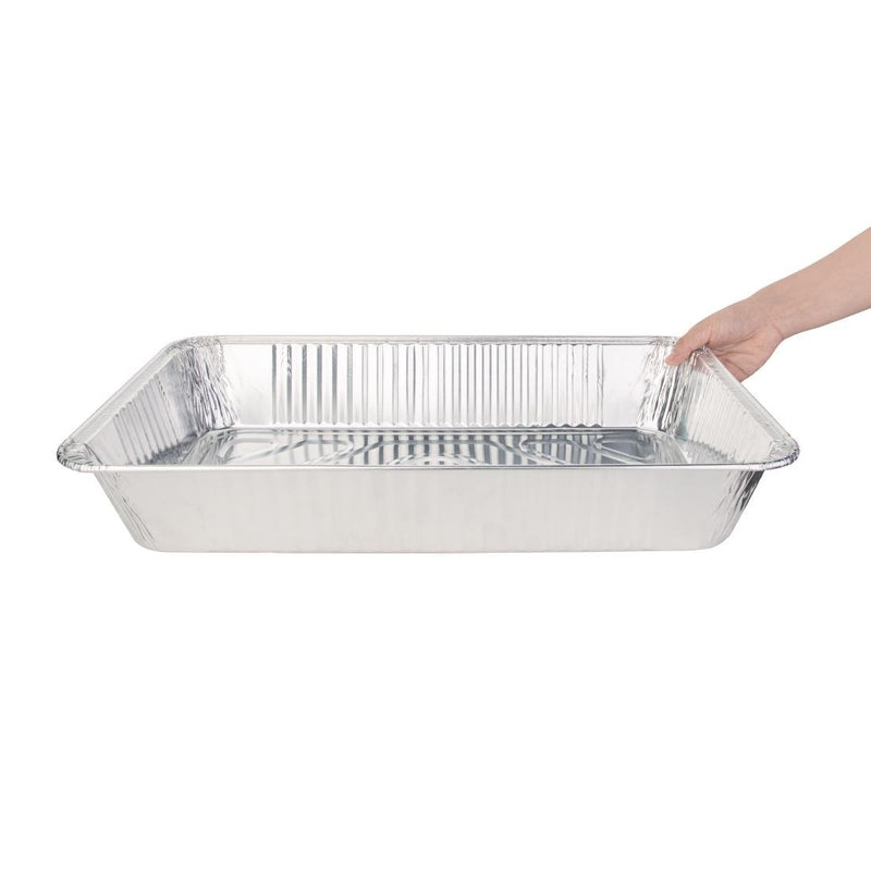 Fiesta Green Rectangular Foil Container 1/1 GN CP512