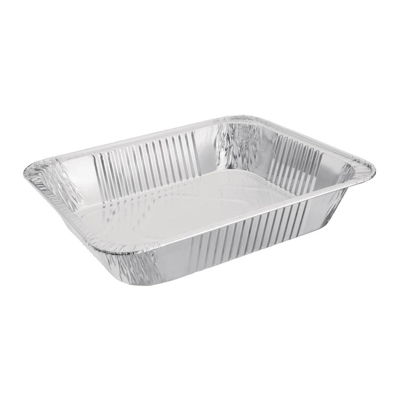Fiesta Green Rectangular Foil Container 1/2 GN (Pack of 5) CP513