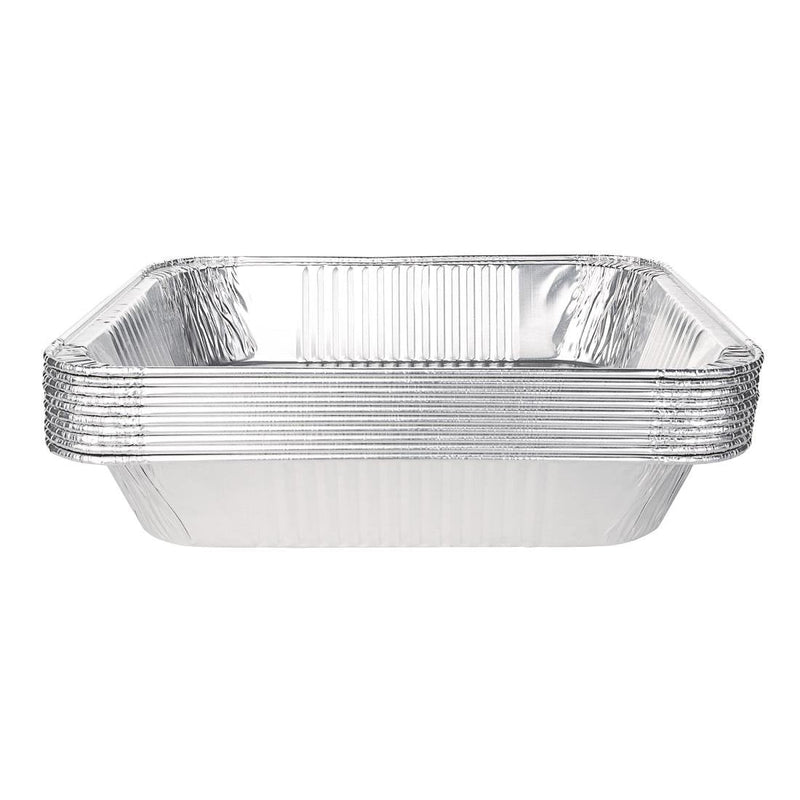 Fiesta Green Rectangular Foil Container 1/2 GN (Pack of 5) CP513