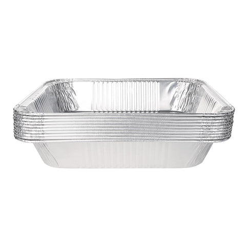 Fiesta Green Rectangular Foil Container 1/2 GN (Pack of 5) CP513