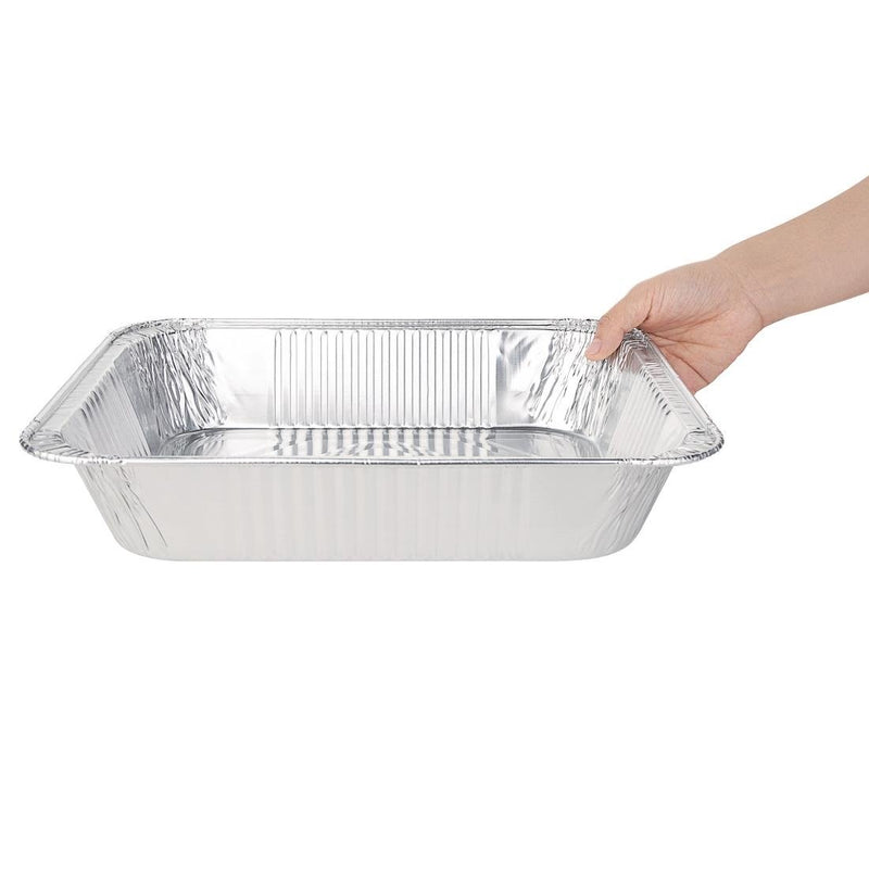 Fiesta Green Rectangular Foil Container 1/2 GN (Pack of 5) CP513