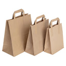 Fiesta Compostable Recycled Brown Paper Carrier Bags Medium (Pack of 250) CF591