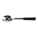 Vogue Slotted Serving Spoon Black Handle 340mm CS911