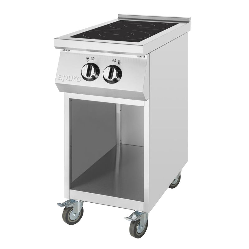Apuro Freestanding 2 Zone Induction Hob CU487-A