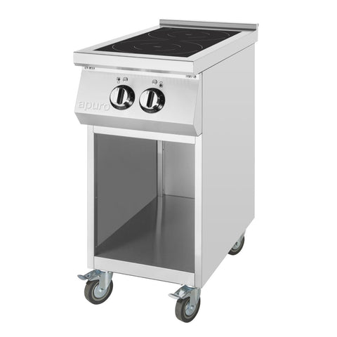 Apuro Freestanding 2 Zone Induction Hob CU487-A